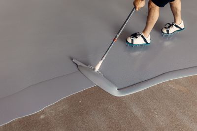 Basement Floor Painting