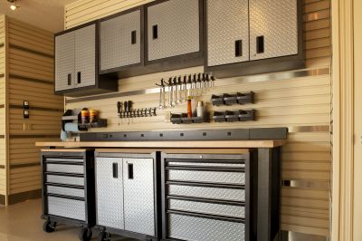 Garage Cabinets Painting