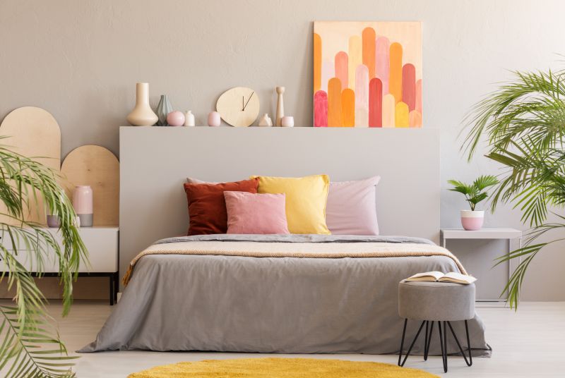 Master Bedroom with Soft Pastels