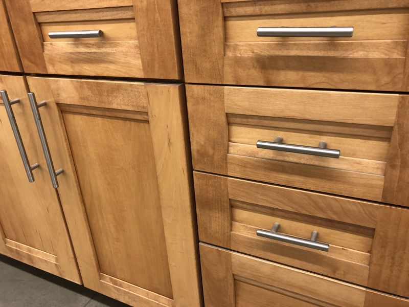Oak Cabinet Refinishing